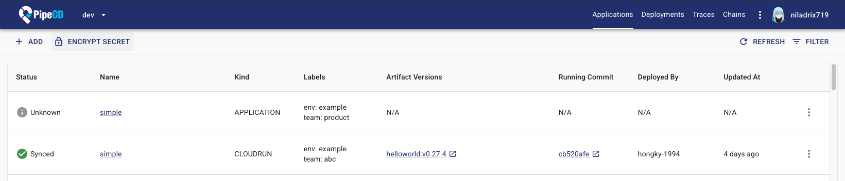 Sealed Secret Button